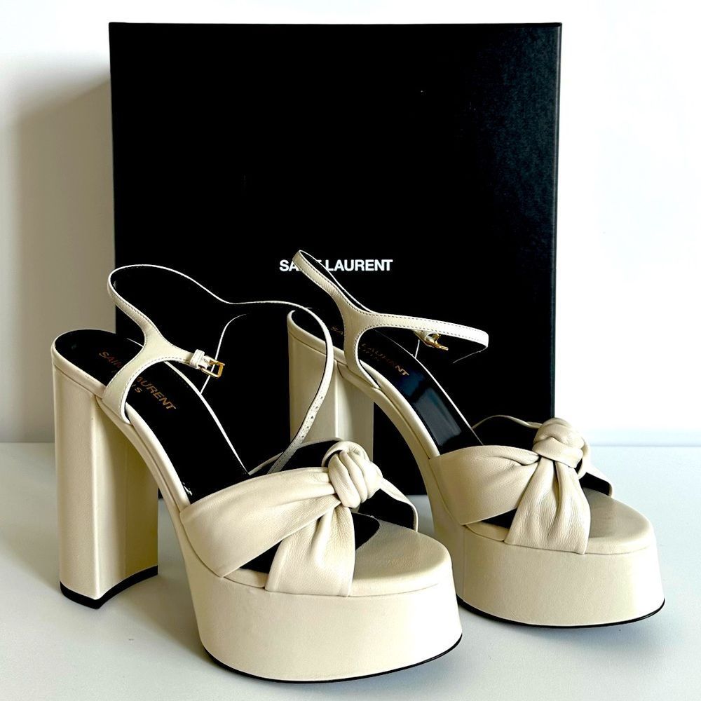 SAINT LAURENT Bianca Platform Sandals